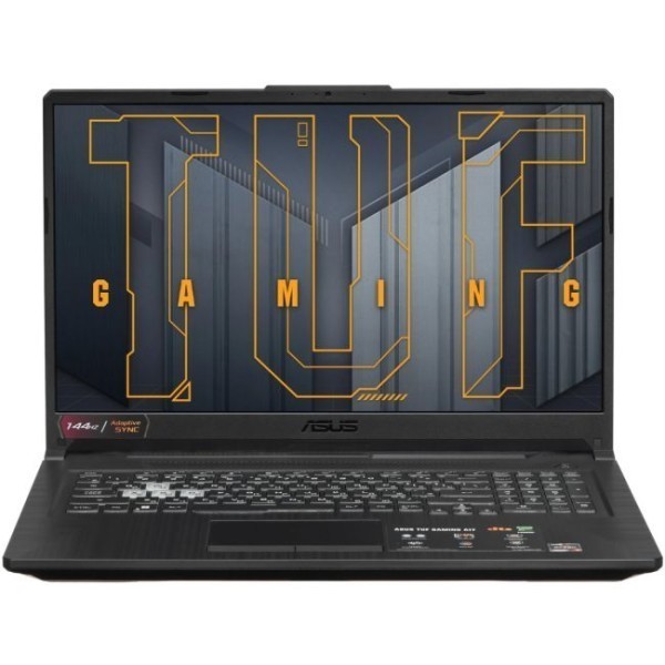 ASUS TUF Gaming A17 FA706NF-HX007 AMD Ryzen 5 7535HS 3300MHz/17.3"/1920x1080/16GB/512GB SSD/NVIDIA GeForce RTX 2050 4GB/Wi-Fi/Bluetooth/DOS (90NR0JH5-M002L0) Black 