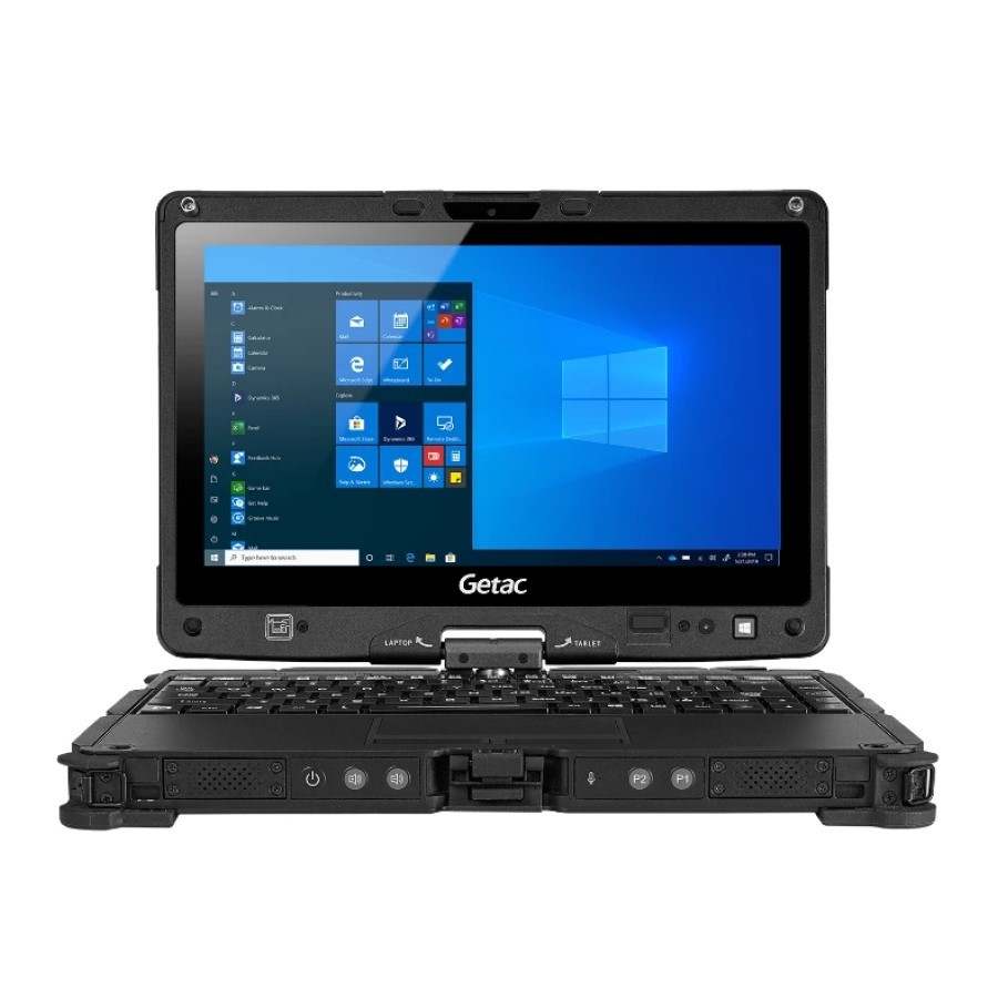 GETAC V110 G6 Intel Core i5 10210U 1600MHz/11.6"/1920x1080/8GB/256GB SSD/Intel UHD Graphics/Wi-Fi/Bluetooth/Windows 10 Pro (VM21ZPJHBDXA) Black 