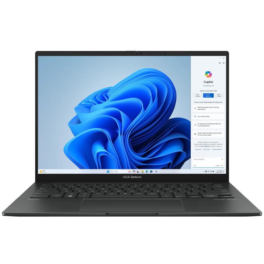 ASUS Zenbook 14 OLED Q425MA-U71TB Intel Core Ultra 7 155H 3800MHz/14"/1920x1200/16GB/1024GB SSD/Intel Arc Graphics/Wi-Fi/Bluetooth/Windows 11 Home (90NB11R7-M00JY0) Grey 