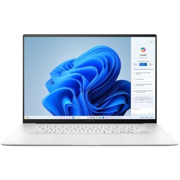 ASUS Zenbook S 16 UM5606WA-RK226W AMD Ryzen AI 9 365 2000MHz/16"/2880x1800/24GB/1024GB SSD/AMD Radeon 880M/Wi-Fi/Bluetooth/Windows 11 Home (90NB13M2-M00DH0) White 