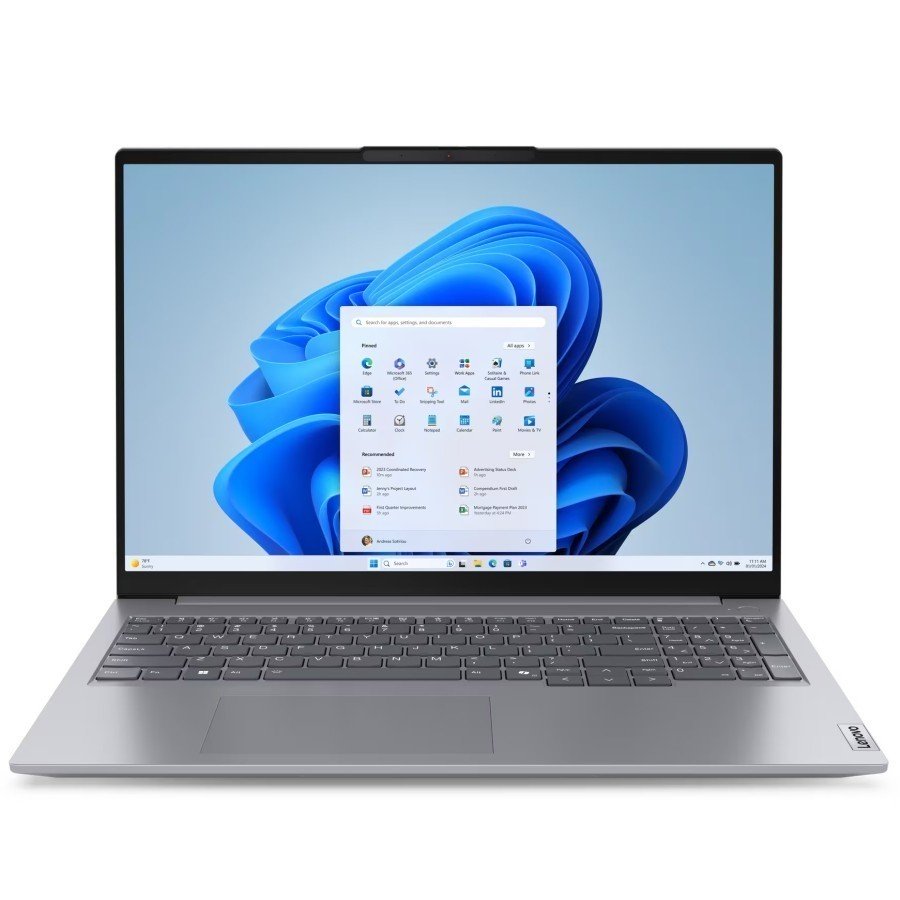 Lenovo ThinkBook 16 G7 IML Intel Core Ultra 7 155H 3800MHz/16"/1920x1200/8GB/512GB SSD/Intel Arc Graphics/Wi-Fi/Bluetooth/Без ОС (21MS000NAK) Grey 