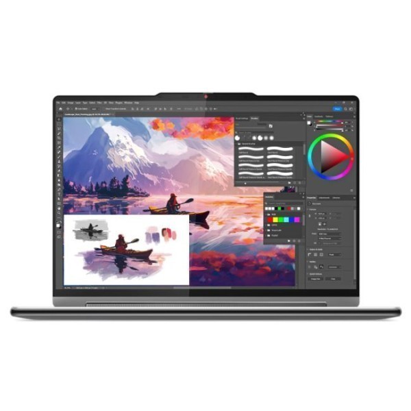 Lenovo Yoga 9 2-in-1 14IMH9 Intel Core Ultra 7 155H 3800MHz/14"/3840x2400/32GB/1024GB SSD/Intel Arc Graphics/Wi-Fi/Bluetooth/Windows 11 Home (83AC005ERK) Grey 