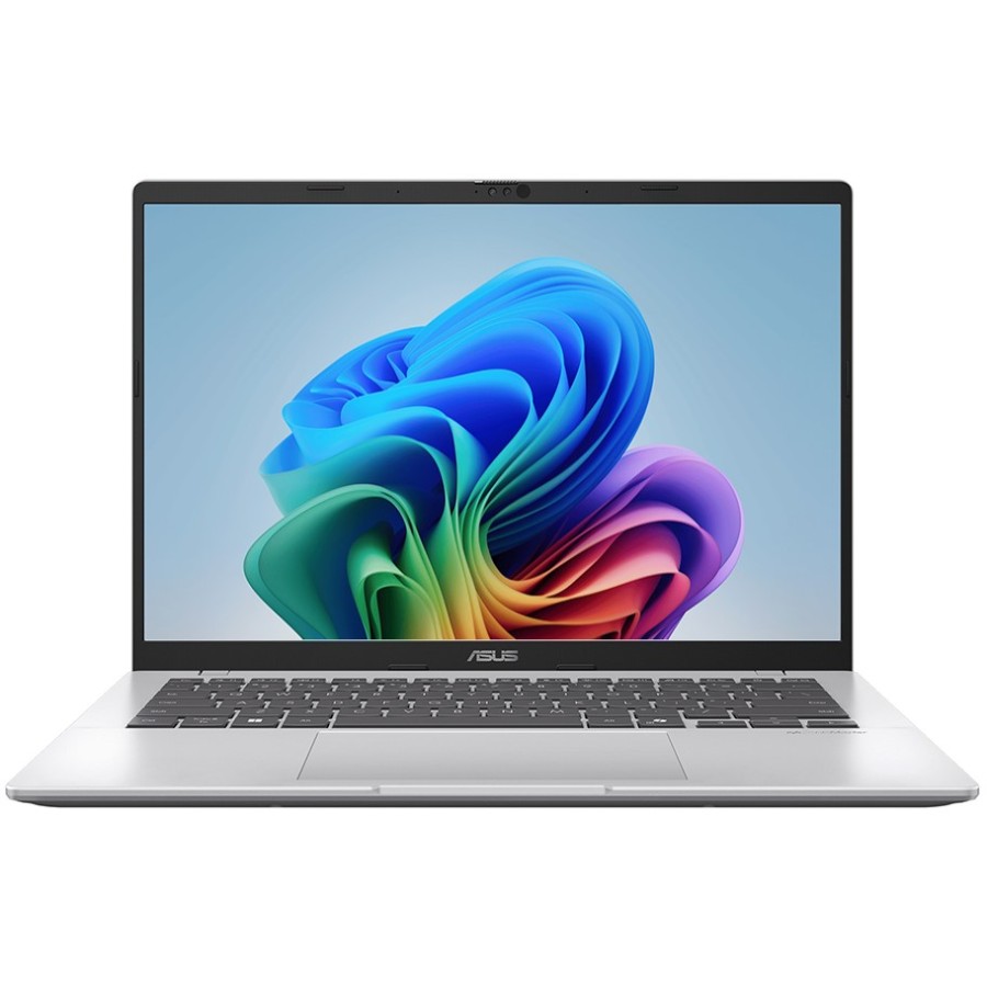 ASUS Vivobook 14 M1407KA-LY028 AMD Ryzen AI 5 340 2000MHz/14"/1920x1200/16GB/512GB SSD/AMD Radeon 840M/Wi-Fi/Bluetooth/DOS (90NB15H3-M000X0) Silver 