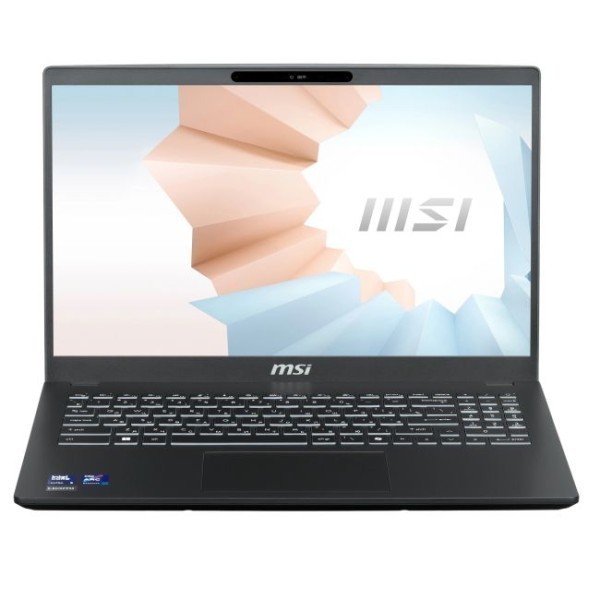MSI Modern 15 H AI C1MG-008RU Intel Core Ultra 5 125H 1200MHz/15.6"/1920х1080/16GB/512GB SSD/Intel Arc Graphics/Wi-Fi/Bluetooth/Windows 11 Home (9S7-15H551-008) Black 