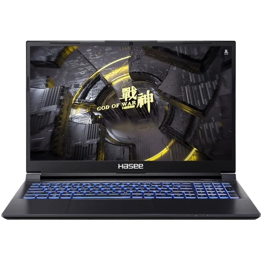 HASEE Z7 Intel Core i7 12650H 2300MHz/15.6"/1920х1080/16GB/512GB SSD/NVIDIA GeForce RTX 3050 4GB/Wi-Fi/Bluetooth/Без ОС (Z7-DA7NS) Black 
