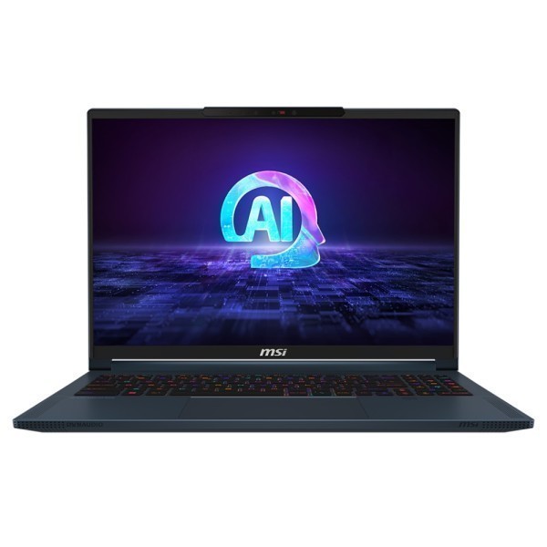 MSI Stealth 16 AI Studio A1VHG-061RU Intel Core Ultra 9 185H 3900MHz/16"/3840x2400/32GB/2048GB SSD/NVIDIA GeForce RTX 4080 12GB/Wi-Fi/Bluetooth/Windows 11 Home (9S7-15F312-061) Blue 
