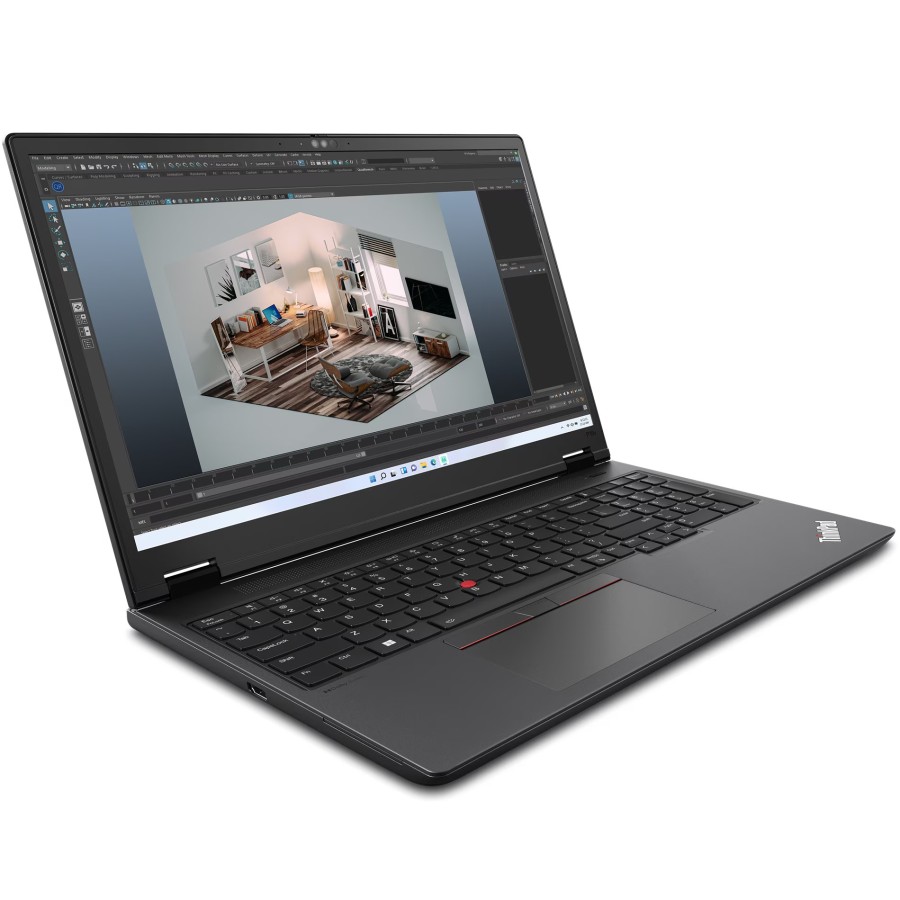 Lenovo ThinkPad P16v Gen 2 Intel Core Ultra 7 155H 3800MHz/16"/1920x1200/16GB/512GB SSD/Intel Arc Graphics/Wi-Fi/Bluetooth/Windows 11 Pro (21KX002KUS) Black 