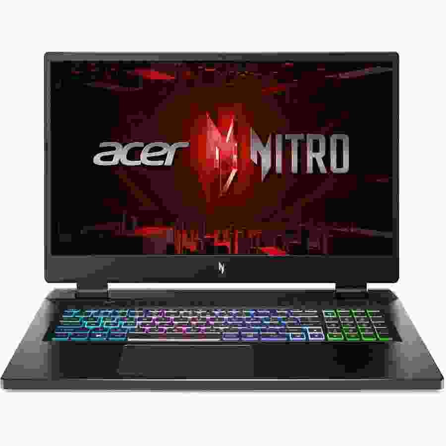 Acer Aspire Nitro AMD Ryzen 7 8845HS 3800MHz/17.3"/2560x1440/32GB/1024GB SSD/NVIDIA GeForce RTX 4060 8GB/Wi-Fi/Bluetooth/Без ОС (NH.QSDCD.002) Black 