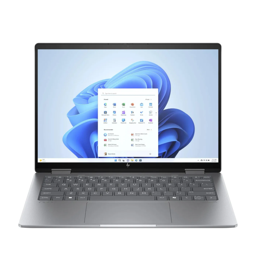 HP Envy x360 14-fc0023dx (9T8G4UA) Intel Core Ultra 7 155U 1700MHz/14"/1920x1200/16GB/1024GB SSD/Intel Graphics/Wi-Fi/Bluetooth/Windows 11 Home (Silver) 