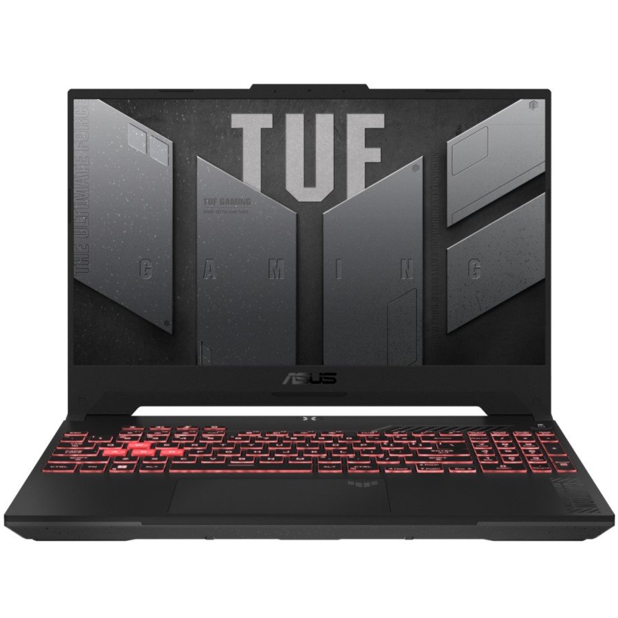 ASUS TUF Gaming A17 FA707NU-HX051 AMD Ryzen 5 7535HS 3300MHz/17.3"/1920x1080/16GB/512GB SSD/NVIDIA GeForce RTX 4050 6GB/Wi-Fi/Bluetooth/Без ОС (90NR0EF5-M004M0) Grey 