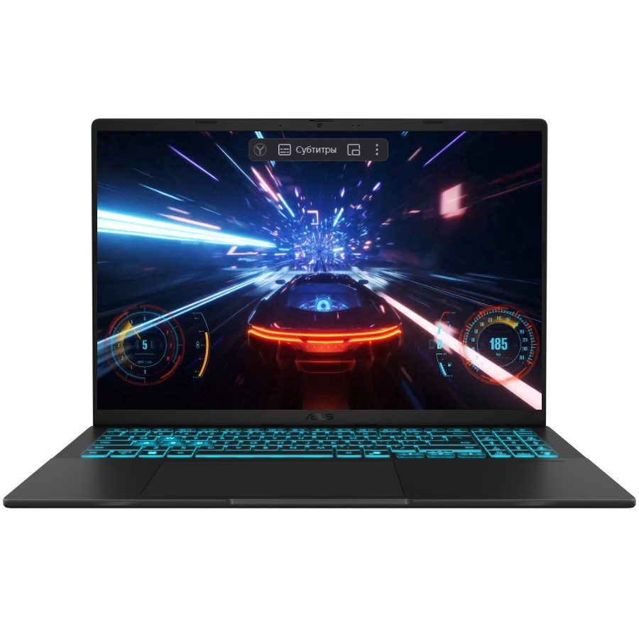 ASUS Gaming V16 V3607VU-RP267 Intel Core 5 210H 2200MHz/16"/1920x1200/16GB/1024GB SSD/NVIDIA GeForce RTX 4050 6GB/Wi-Fi/Bluetooth/Без ОС (90NB15Q1-M00KH0) Black 