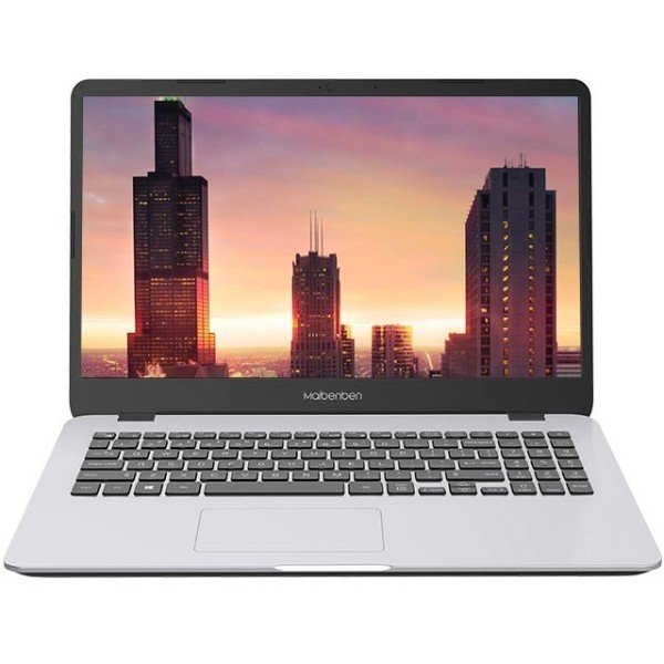 MAIBENBEN M545 AMD Ryzen 5 4500U 2300MHz/15.6"/1920x1080/8GB/256GB SSD/AMD Radeon RX Vega 6/Wi-Fi/Bluetooth/Linux (M5451SA0LSRE0) Silver 