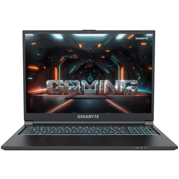 GIGABYTE G6 MF Intel Core i7 12650H 2300MHz/16"/1920x1200/16GB/512GB SSD/NVIDIA GeForce RTX 4050 6GB/Wi-Fi/Bluetooth/Windows 11 Home (MF-G2KZ853SH) Black 