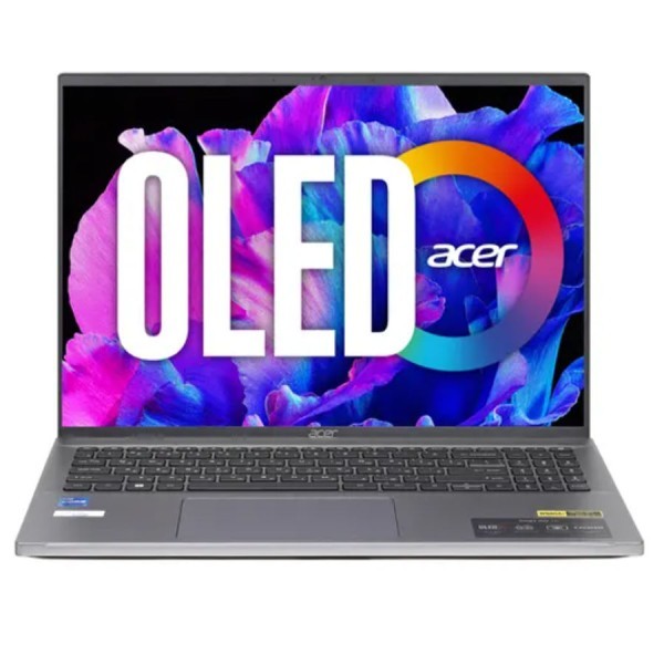 Acer Swift Go 16 SFG16-71-54BD Intel Core i5 13420H 2100MHz/16"/3200x2000/16GB/512GB SSD/Intel Iris Xe Graphics/Wi-Fi/Bluetooth/Windows 11 Home (NX.KM4CD.001) Gray 