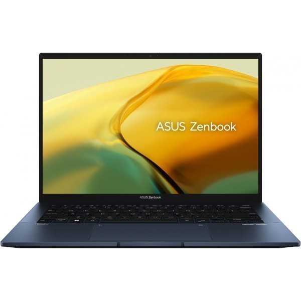 ASUS Zenbook 14 UX3402VA-KP696 Intel Core i5 13500H 2600MHz/14"/2560x1600/16GB/512GB SSD/Intel Iris Xe Graphics/Wi-Fi/Bluetooth/Без ОС (90NB10G1-M014W0) Blue 