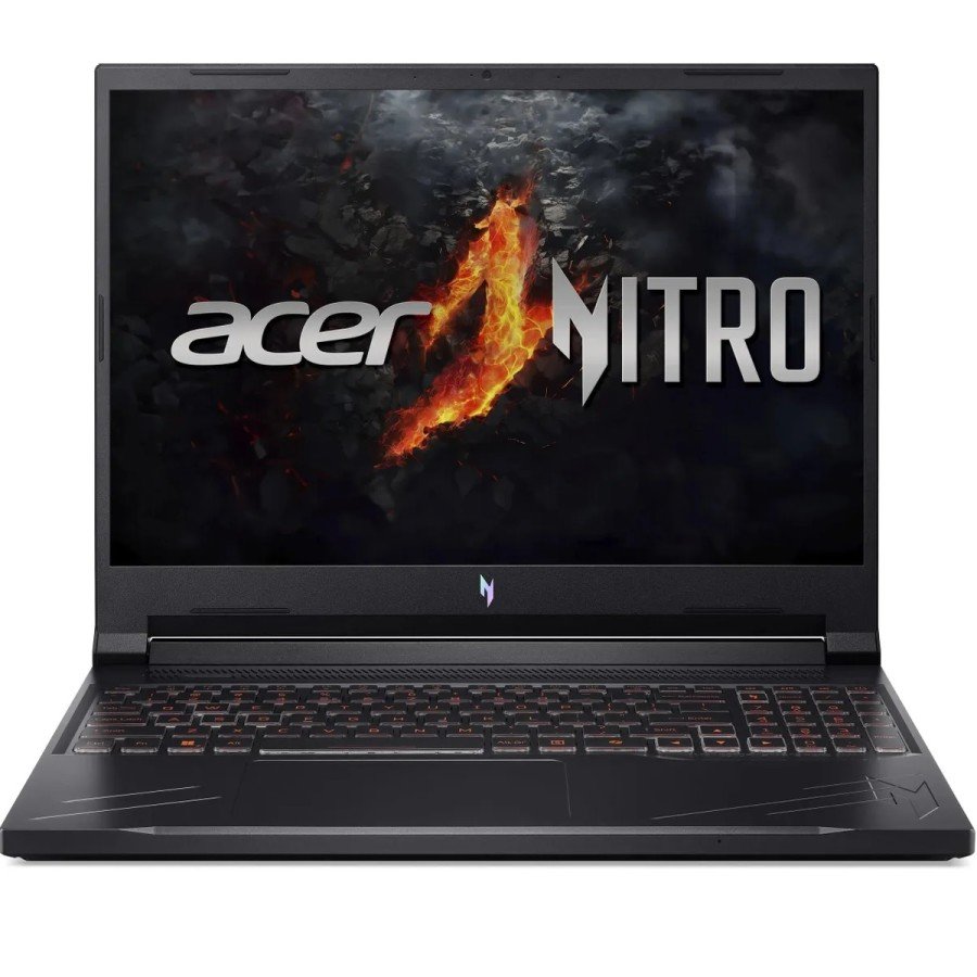 Acer Nitro V 16 ANV16-41-R7HN AMD Ryzen 5 8645HS 4300MHz/16"/1920х1200/16GB/1024GB SSD/NVIDIA GeForce RTX 4060 8GB/Wi-Fi/Bluetooth/Без ОС (NH.QRUCD.005) Black 