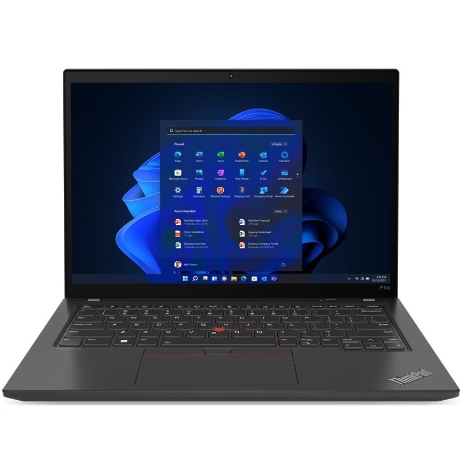 Lenovo ThinkPad P14s Gen 3 Intel Core i7 1260P 2100MHz/14"/1920x1200/16GB/512GB SSD/Intel Iris Xe Graphics/Wi-Fi/Bluetooth/Windows 11 Pro (21AK0089US) Black 
