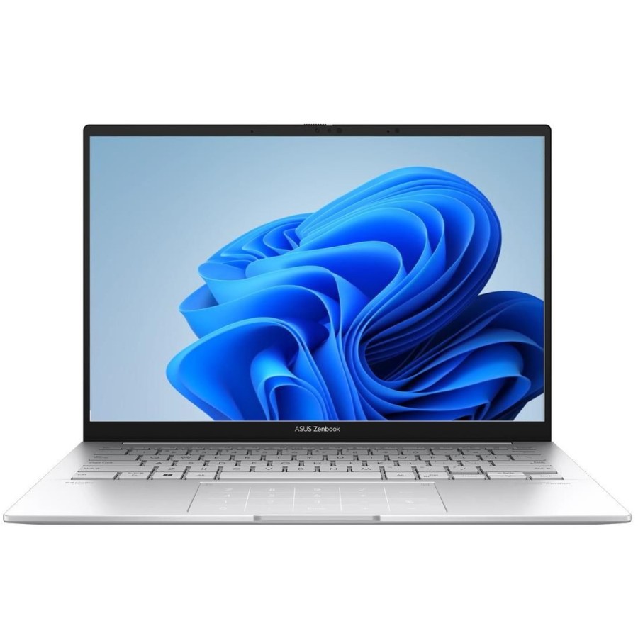 ASUS Zenbook 14 OLED UX3405MA Intel Core Ultra 7 155H 3800MHz/14"/1920x1200/16GB/1024GB SSD/Intel Arc Graphics/Wi-Fi/Bluetooth/Windows 11 Home (90NB11R2-M00ZV0) Silver 