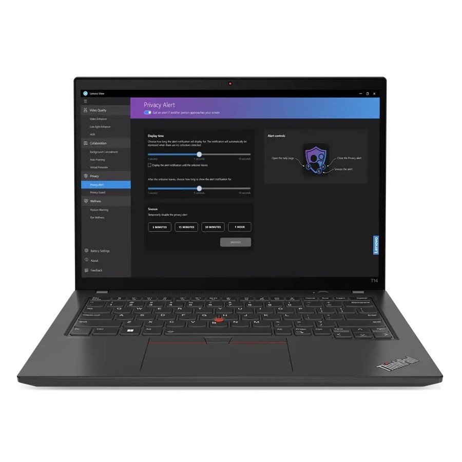 Lenovo ThinkPad T14 Gen 4 Intel Core i5 1335U 1300MHz/14"/1920x1200/32GB/1024GB SSD/Intel Iris Xe Graphics/Wi-Fi/Bluetooth/Без ОС (21HD003MRT) Black 