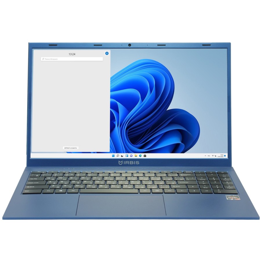 IRBIS 15NBC1000_G3 AMD Ryzen 3 3200U 2600MHz/15.6"/1920x1080/16GB/512GB SSD/AMD Radeon RX Vega 3/Wi-Fi/Bluetooth/Windows 11 Pro (15NBC1000_G3) Blue 