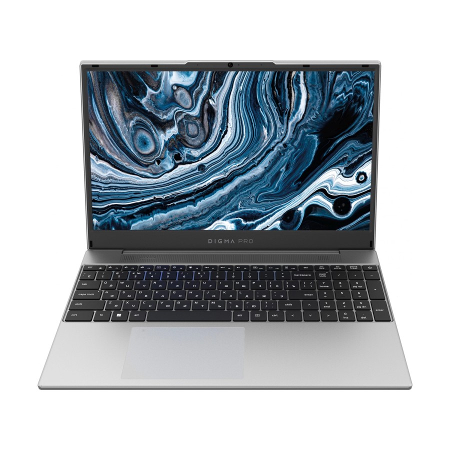 Digma PRO Breve AMD Ryzen 5 Pro 5675U 2300MHz/15.6"/1920х1080/16GB/512GB SSD/AMD Radeon RX Vega 7/Wi-Fi/Bluetooth/Windows 11 Pro (DN15R5-ADXW08) Silver 