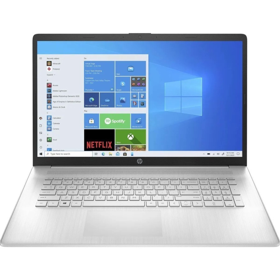 HP 17-cp3005dx (A9FY8UA) AMD Ryzen 5 7430U 2300MHz/17.3"/1920x1080/8GB/512GB SSD/AMD Radeon Graphics/Wi-Fi/Bluetooth/Windows 11 Home (Silver) 