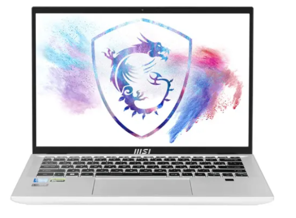 MSI Prestige 14H B12UCX-485RU Intel Core i5 12450H 2000 MHz/14"/1920x1200/16GB/512GB SSD/DVD нет/NVIDIA GeForce RTX 2050 4GB/Wi-Fi/Bluetooth/Windows 11 Home (9S7-14F122-485) Silver 