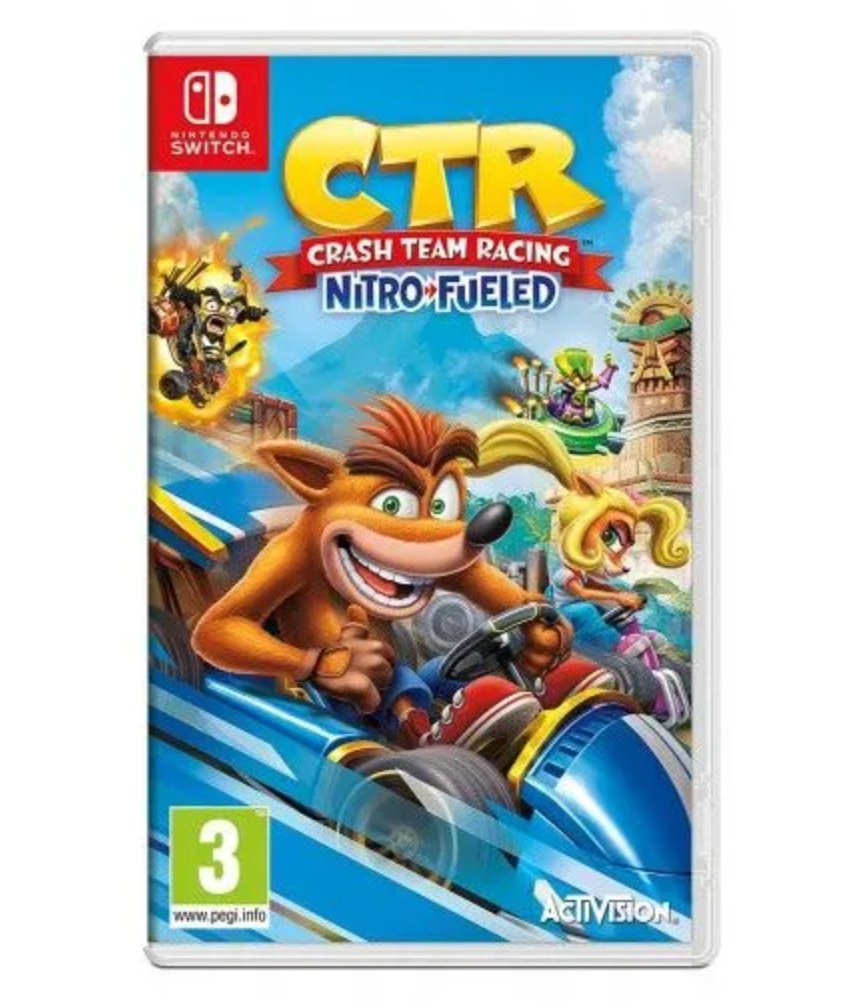 Игра Crash Team Racing Nitro Fueled (для Nintendo Switch)