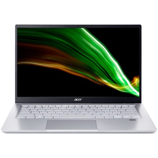 Acer Swift 3 SF314-43-R16V AMD Ryzen 5 5500U 2100MHz/14"/1920x1080/8GB/512GB SSD/DVD нет/AMD Radeon Vega 7/Wi-Fi/Bluetooth/Eshell (NX.AB1ER.018) Silver 