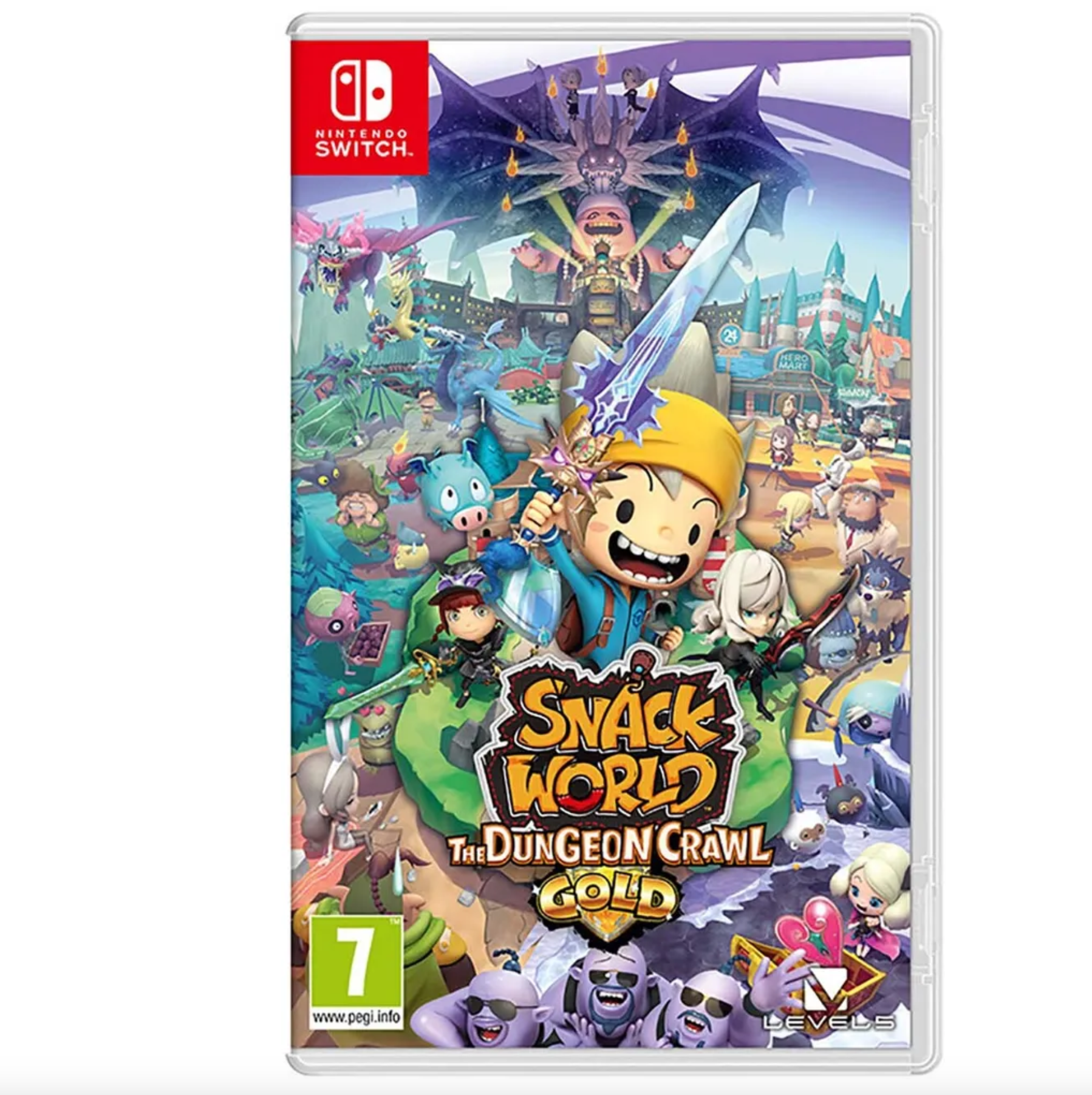 Игра Snack World: The Dungeon Crawl - Gold (для Nintendo Switch)