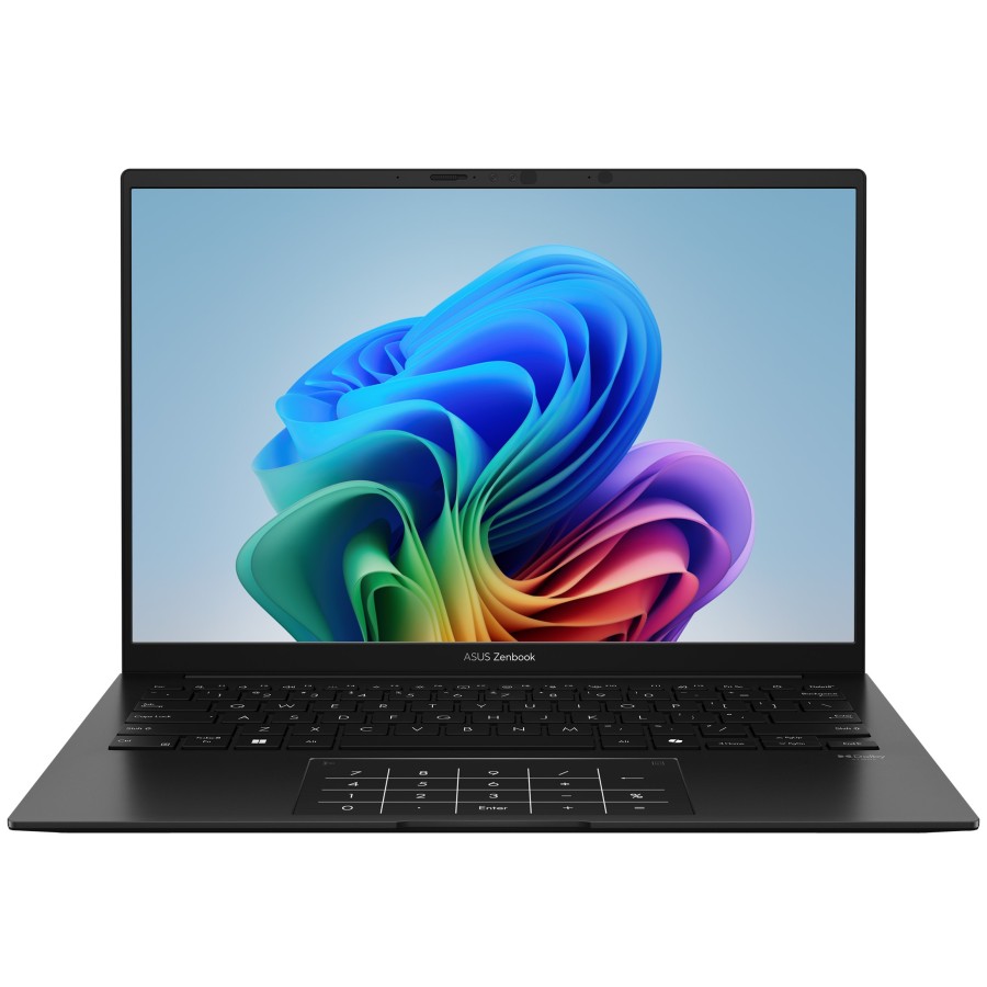 ASUS ZenBook 14 UM3406KA-PP181 AMD Ryzen AI 7 350 2000MHz/14"/2880x1800/32GB/1024GB SSD/AMD Radeon 860M/Wi-Fi/Bluetooth/DOS (90NB14U1-M00AL0) Black 