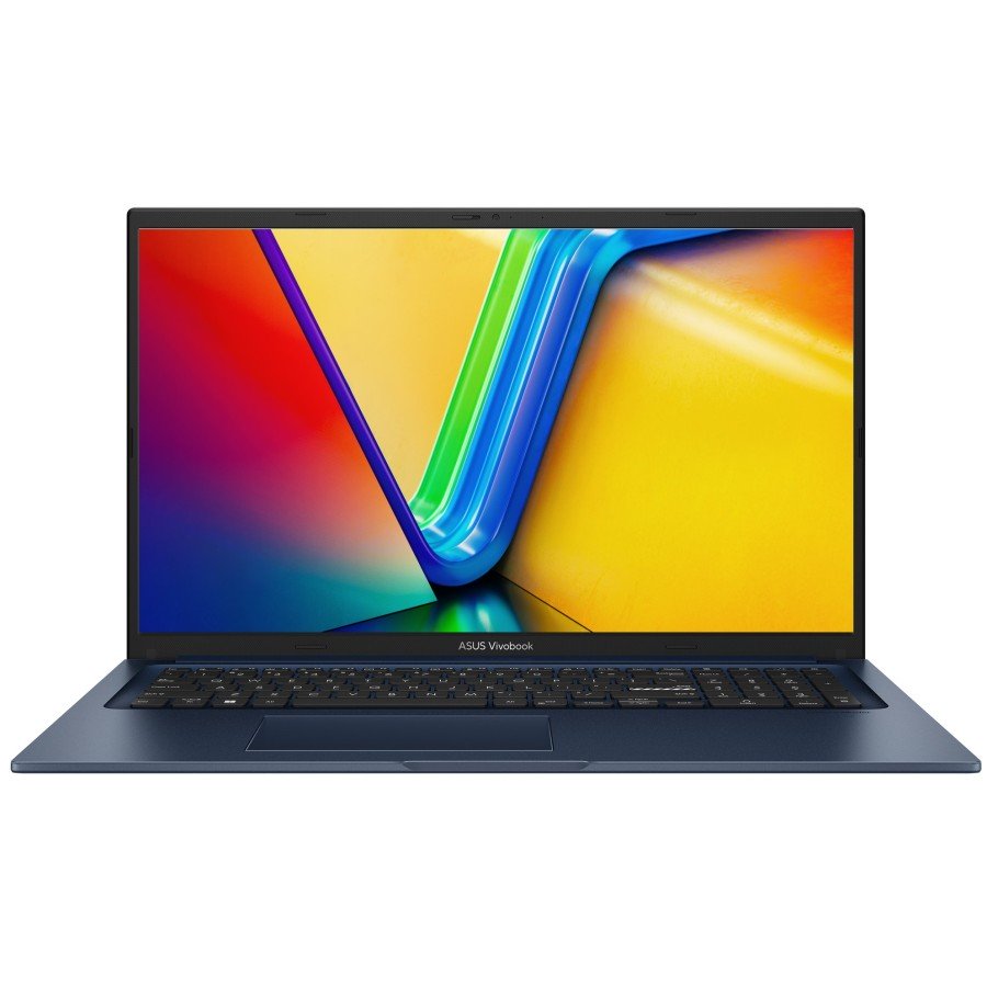 ASUS VivoBook 17 X1704VA-AU661 Intel Processor U300 1200MHz/17.3"/1920x1080/8GB/512GB SSD/Intel UHD Graphics/Wi-Fi/Bluetooth/Без ОС (90NB10V2-M00SJ0) Blue 