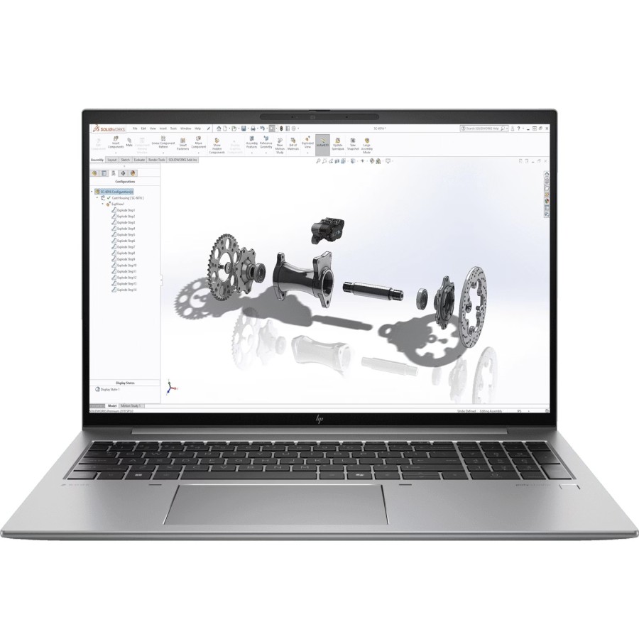 HP ZBook Firefly 16 G11 (A1VX4PT) Intel Core Ultra 7 155H 3800MHz/16"/1920x1200/32GB/1024GB SSD/NVIDIA RTX A500 4GB/Wi-Fi/Bluetooth/Windows 11 Pro (Grey) 