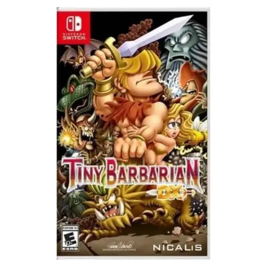 Игра Tiny Barbarian DX (для Nintendo Switch)