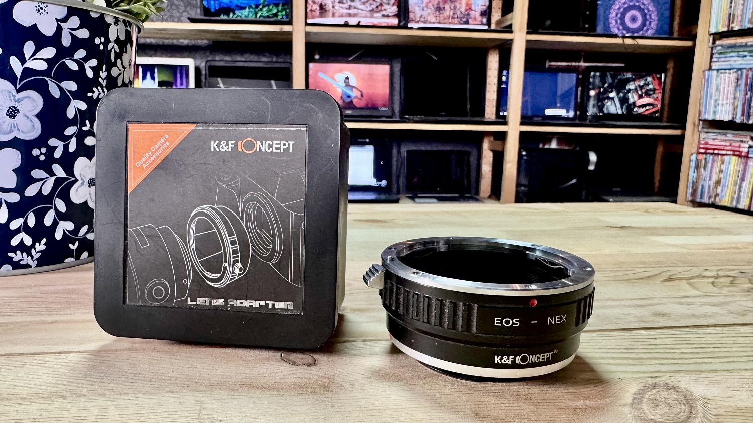 Переходник Canon EOS / EF на Sony E / NEX