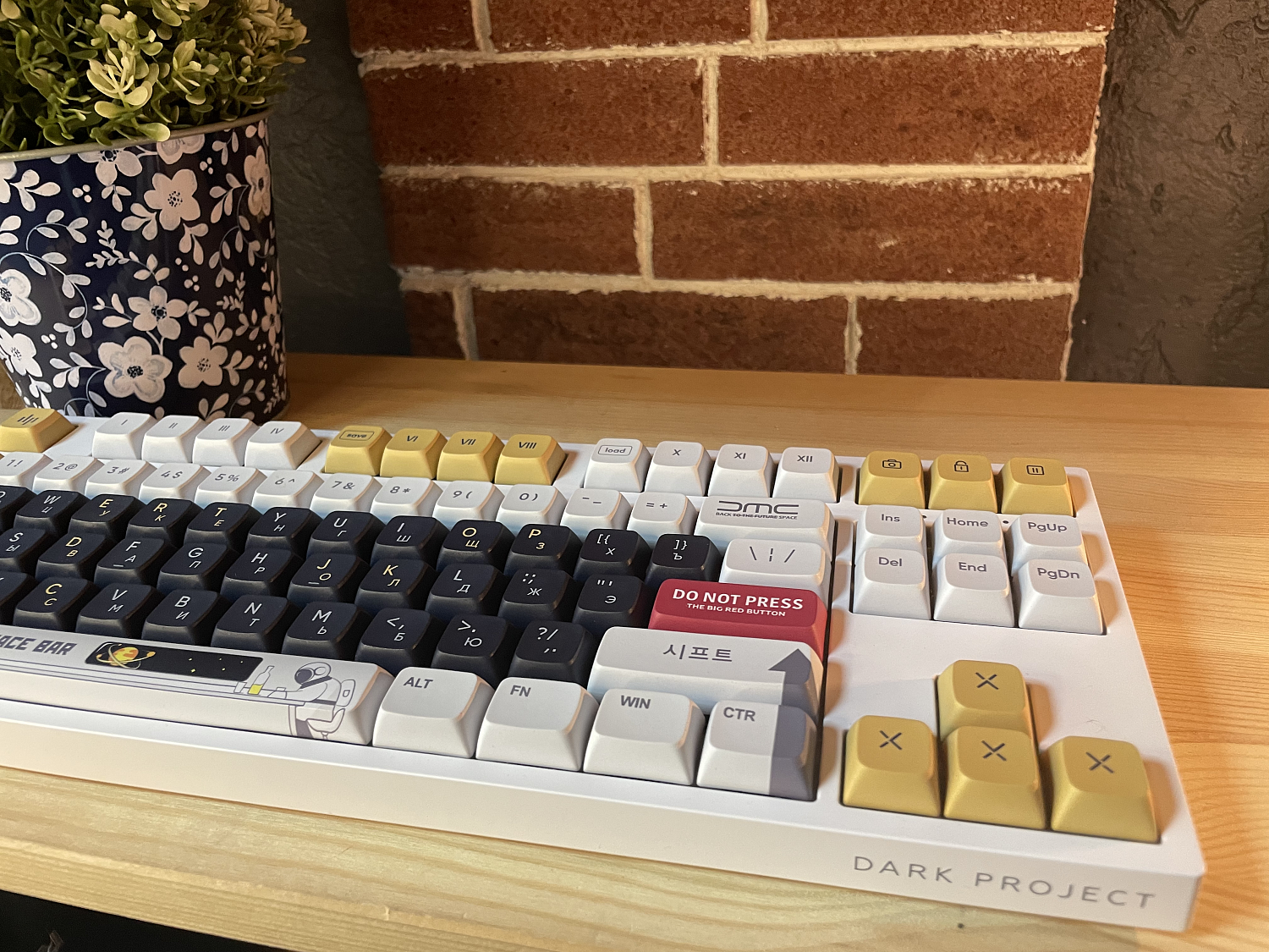 Клавиатура Dark Project KD87A Gateron Teal Cap Limited Edition